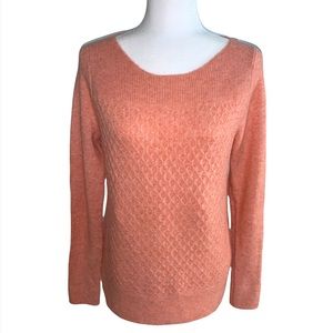 Loft Factory size small peach sweater knit